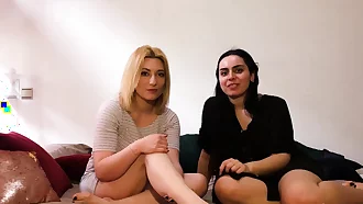Ersties   Lucia Invites Maria Over For Sexy Lesbian Fun